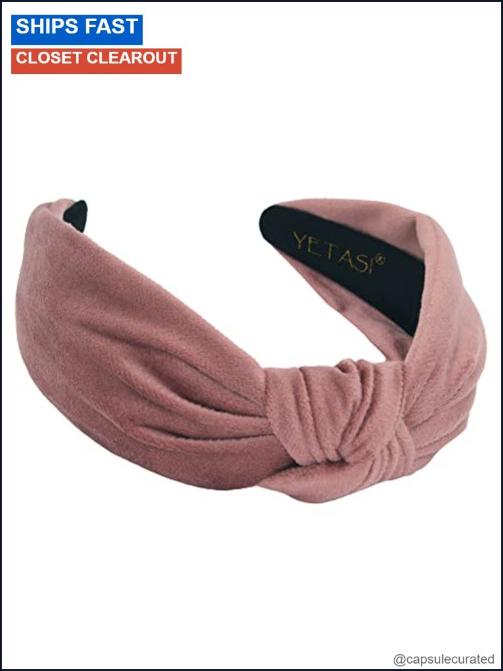 Velvet Top Knot Headband Non-Slip Faux Suede Base Fashion Hair Accessory